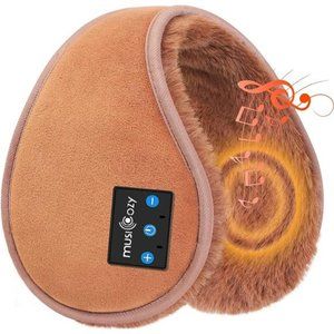 Bluetooth Ear Muffs Winter Ear Warmers Wireless Headphones Built-in HD Speakers